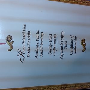 Vintage porcelain doll